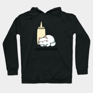 mayonnaise cat, meownnaise Hoodie